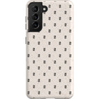 Monogram Natural — S21 Samsung Galaxy Bio-degradable Case — Finnaij