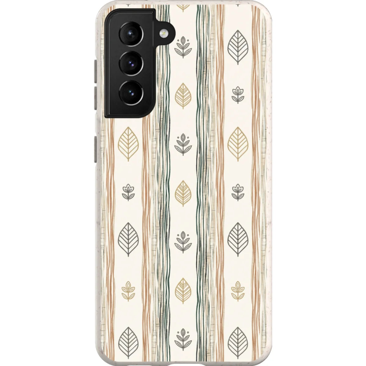 Birch Linen Harmony by Elsi Vaarala — S21 Samsung Galaxy Bio-degradable Case — Finnaij