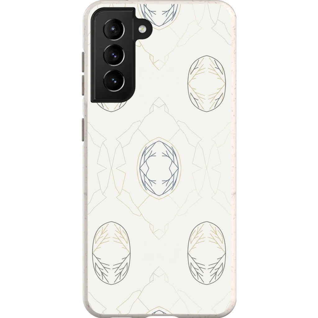 Frozen Lake Silence by Elsi Vaarala — S21 Samsung Galaxy Bio-degradable Case — Finnaij