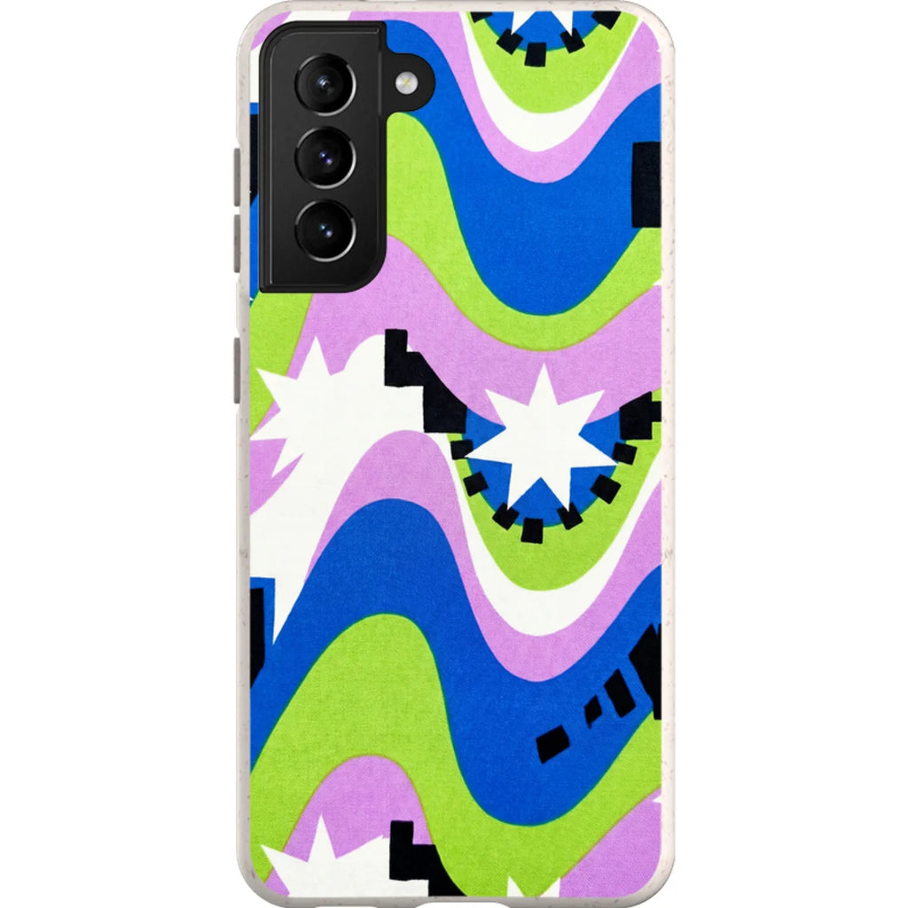 Aurora Pop Burst by Salla Niemi — S21 Samsung Galaxy Bio-degradable Case — Finnaij