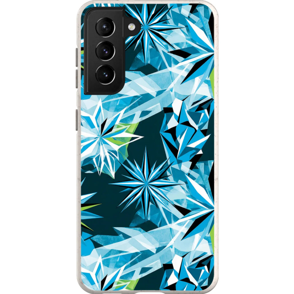 Ice Star Impact by Salla Niemi — S21 Samsung Galaxy Bio-degradable Case — Finnaij