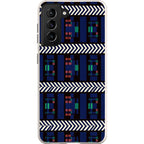 Midnight Aso-Oke by Ada Okoye — S21 Samsung Galaxy Bio-degradable Case — Finnaij