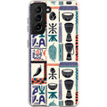Market Day Icons by Ada Okoye — S21 Samsung Galaxy Bio-degradable Case — Finnaij