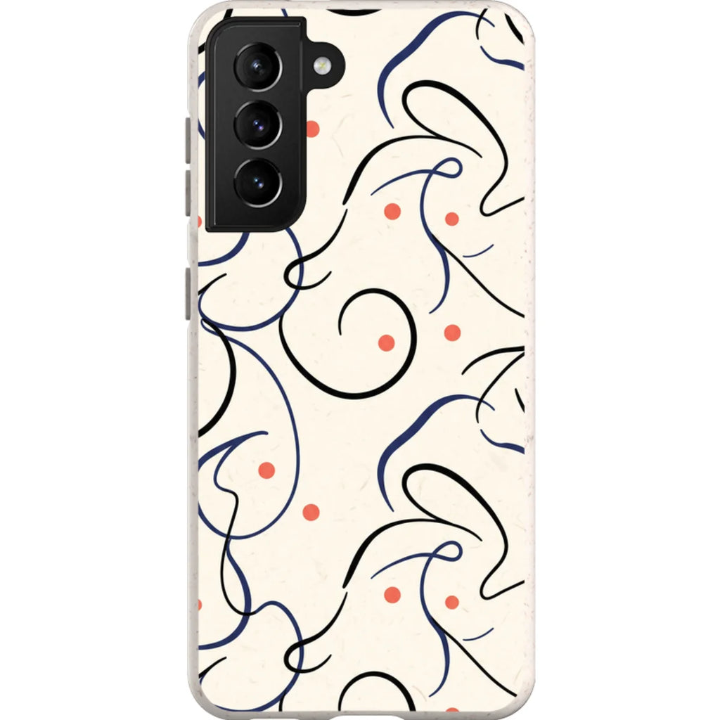 Uli Breeze by Ada Okoye — S21 Samsung Galaxy Bio-degradable Case — Finnaij
