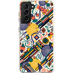 Festival Confetti (Daylight) by Ada Okoye — S21 Samsung Galaxy Bio-degradable Case — Finnaij
