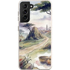 Jos Plateau Cool Light by Tobi Akinyemi — S21 Samsung Galaxy Bio-degradable Case — Finnaij