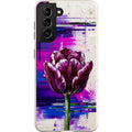 Single Dramatic Tulip by Frida Lövström — S21 Samsung Galaxy Bio-degradable Case — Finnaij