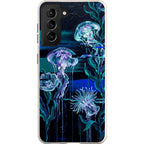 Deep-Sea Underwater Botanical Fantasy by Frida Lövström — S21 Samsung Galaxy Bio-degradable Case — Finnaij