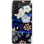 Midnight Garden by Frida Lövström — S21 Samsung Galaxy Bio-degradable Case — Finnaij