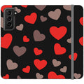Red Hearts — S21 Wallet Case — Finnaij
