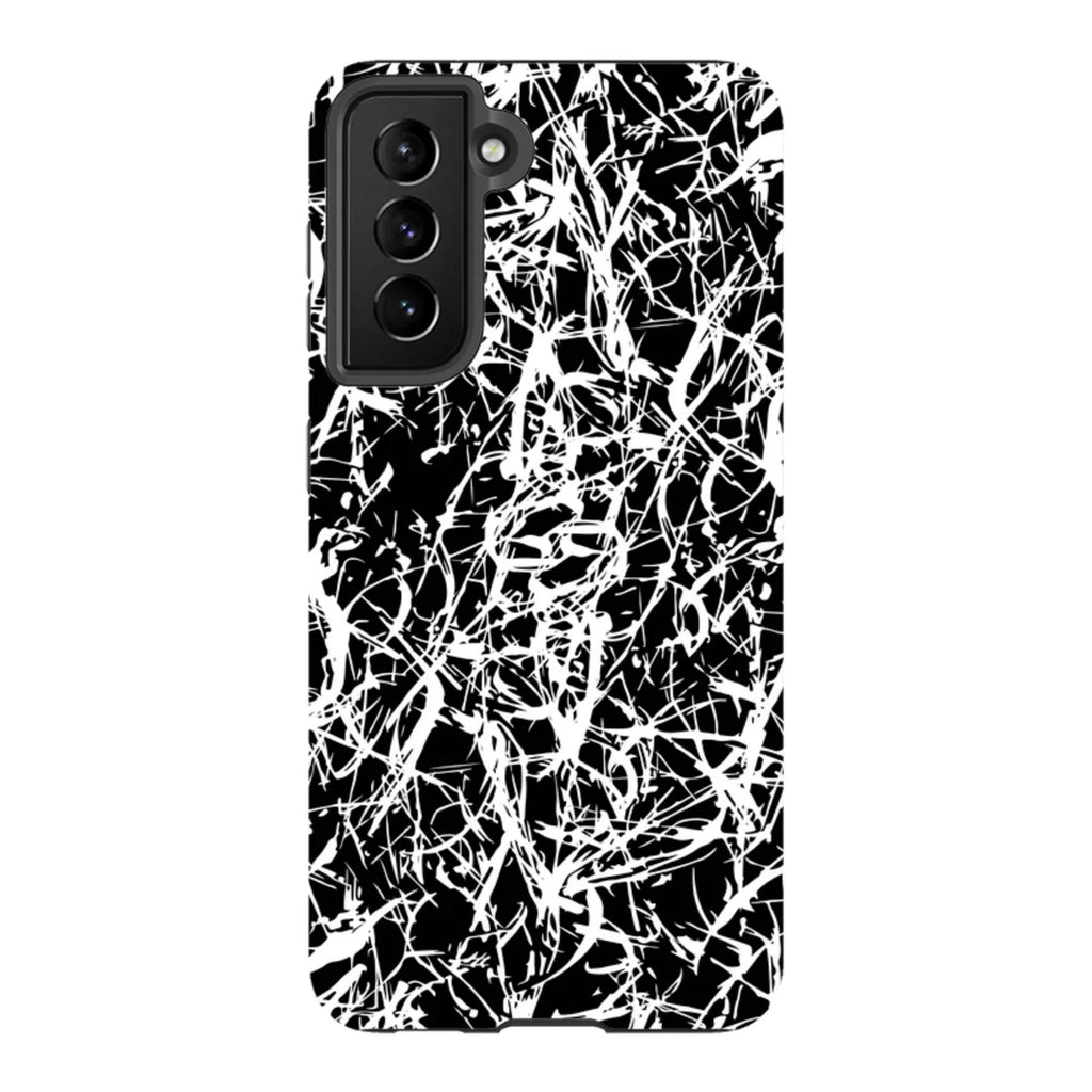 Black-White Grunge — S21 Tough Case — Finnaij