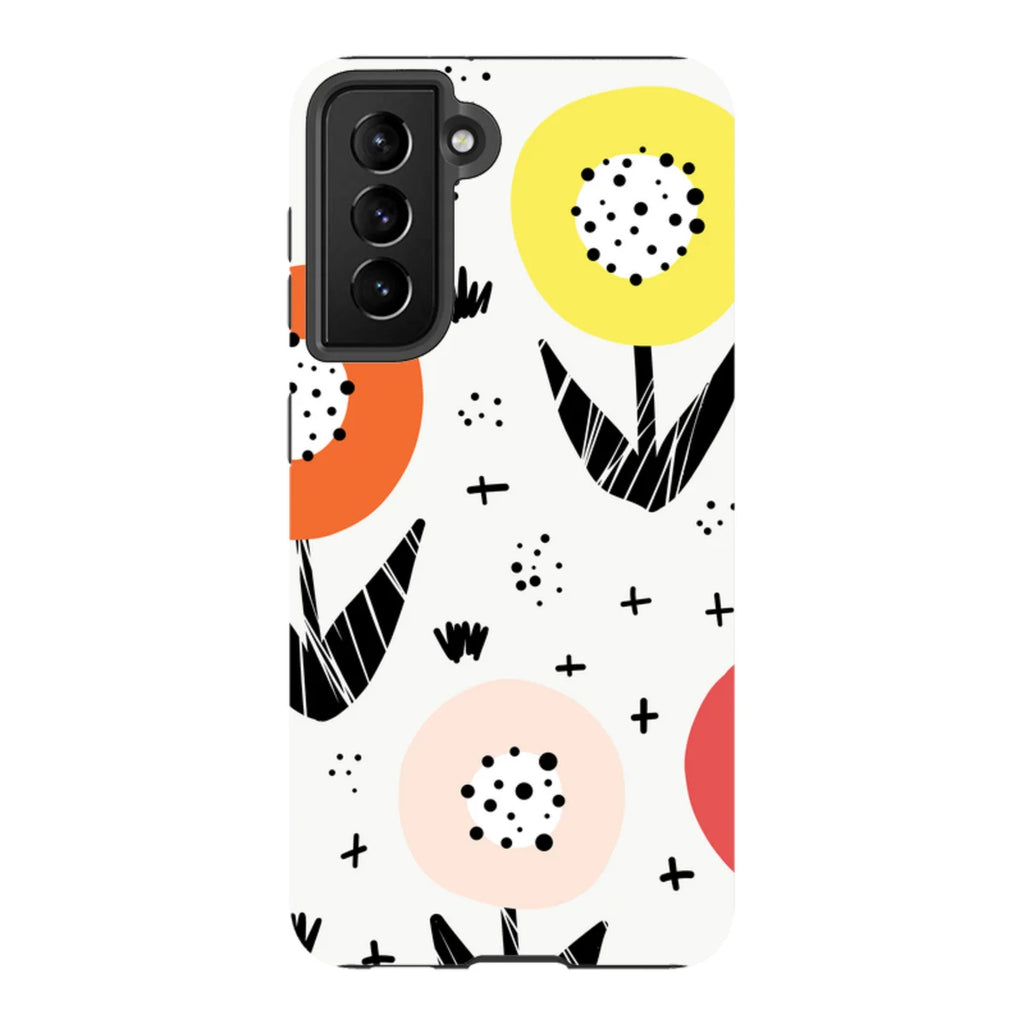 Botanical Doodle — S21 Tough Case — Finnaij