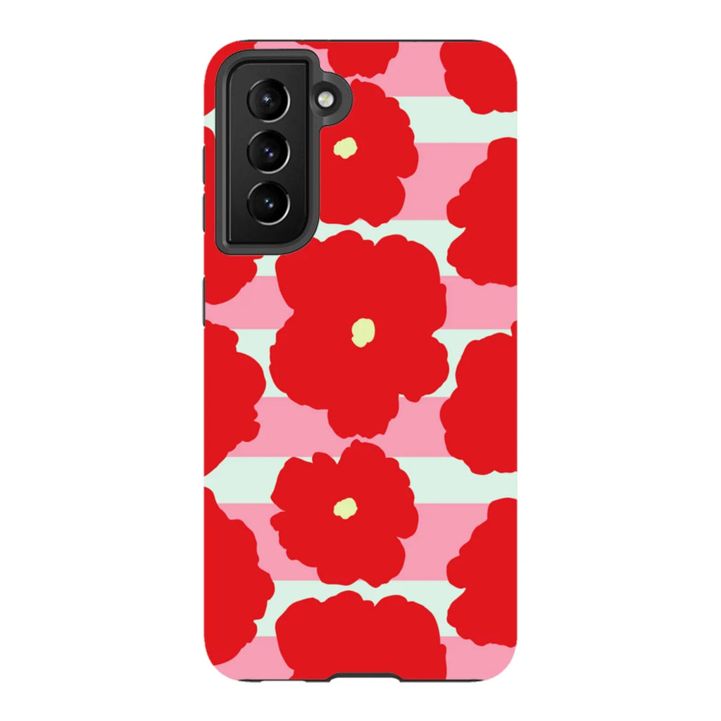 Bold Floral — S21 Tough Case — Finnaij