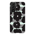 Bold Floral Black — S21 Tough Case — Finnaij
