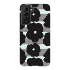 Bold Floral Black — S21 Tough Case — Finnaij