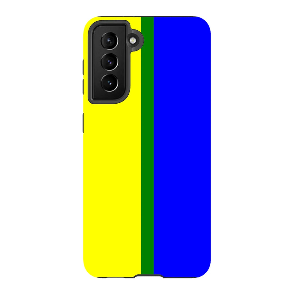 Rainbow Series Yellow Blue — S21 Tough Case — Finnaij