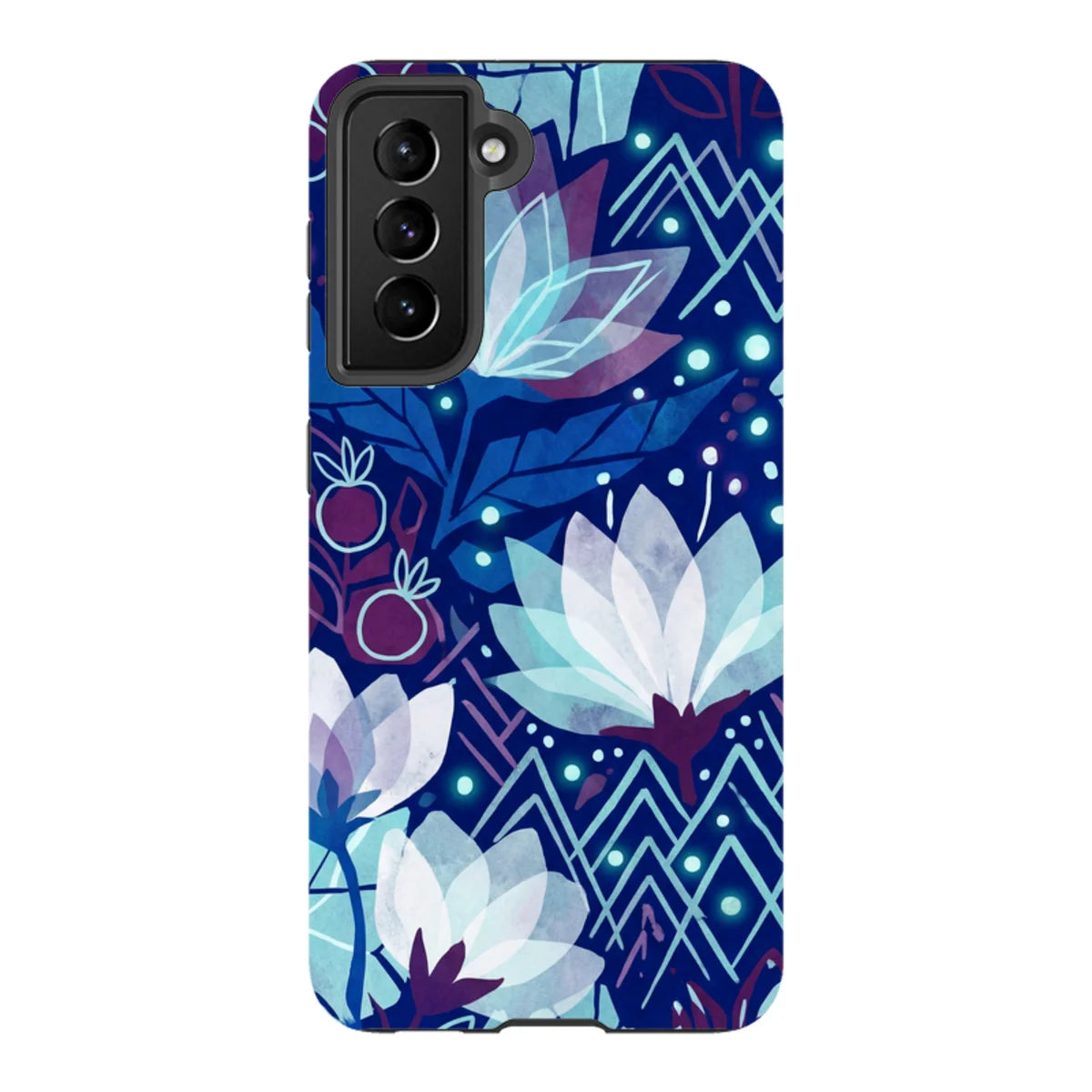 Frozen Lake Petals by Aino Kallio — S21 Tough Case — Finnaij