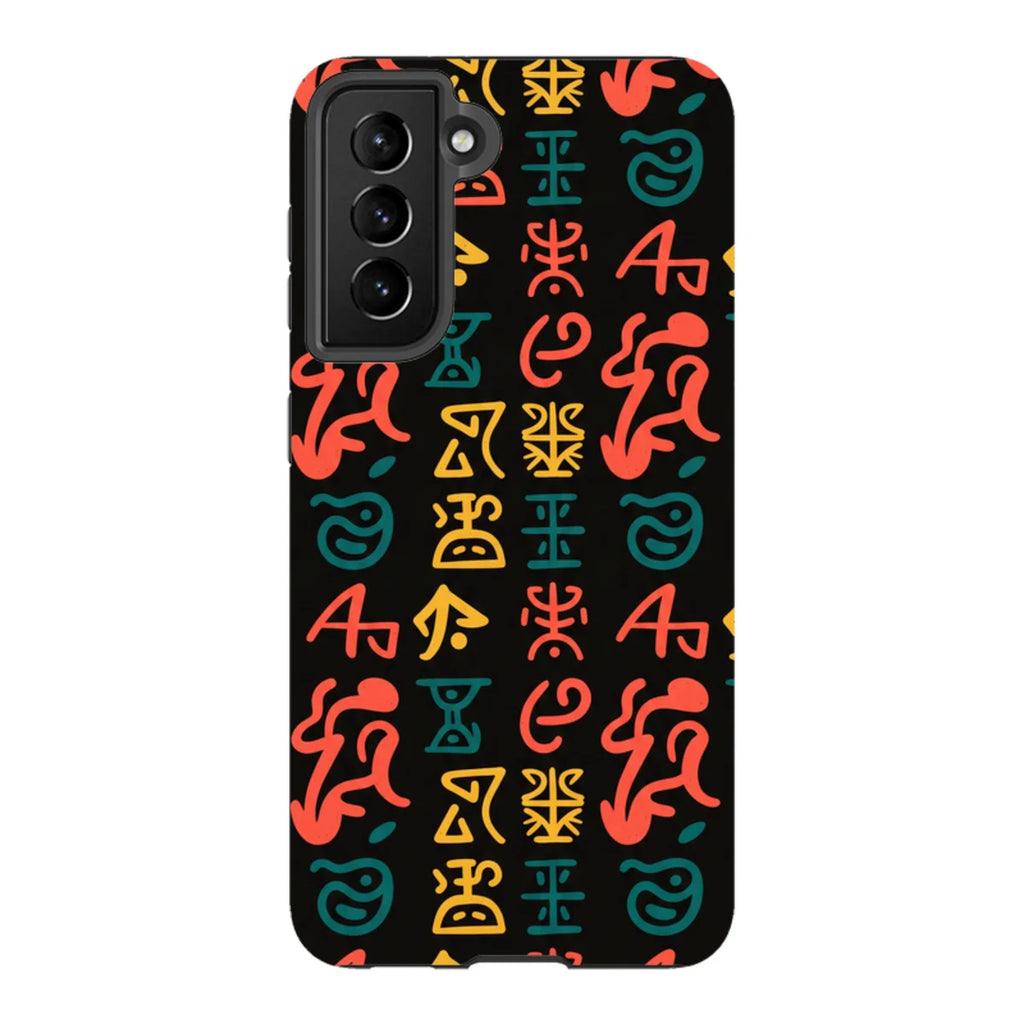 Nsibidi Pulse by Ada Okoye — Tough Case for Samsung — Finnaij