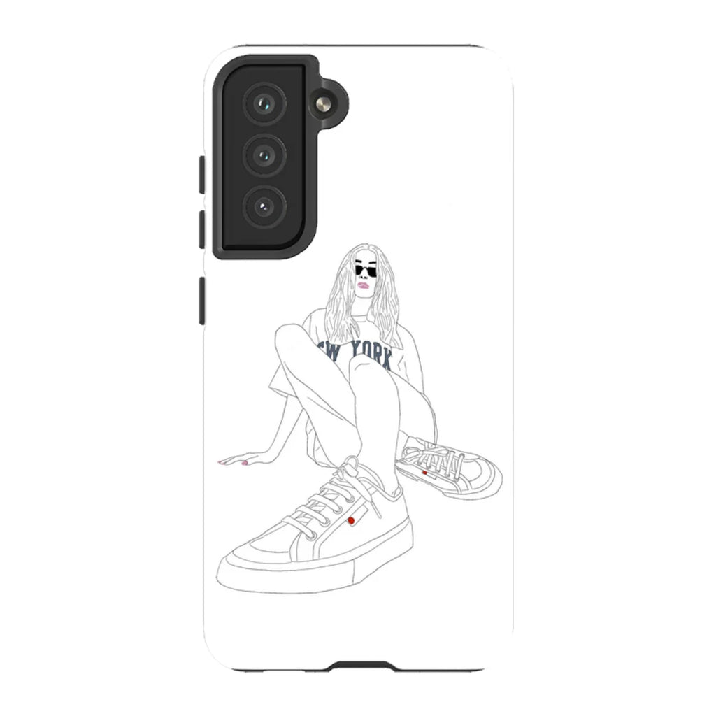 New York by Keagan Haight — S21 Fan Edition Tough Case — Finnaij