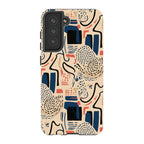 Sandstone Adire by Ada Okoye — S21 Fan Edition Tough Case — Finnaij