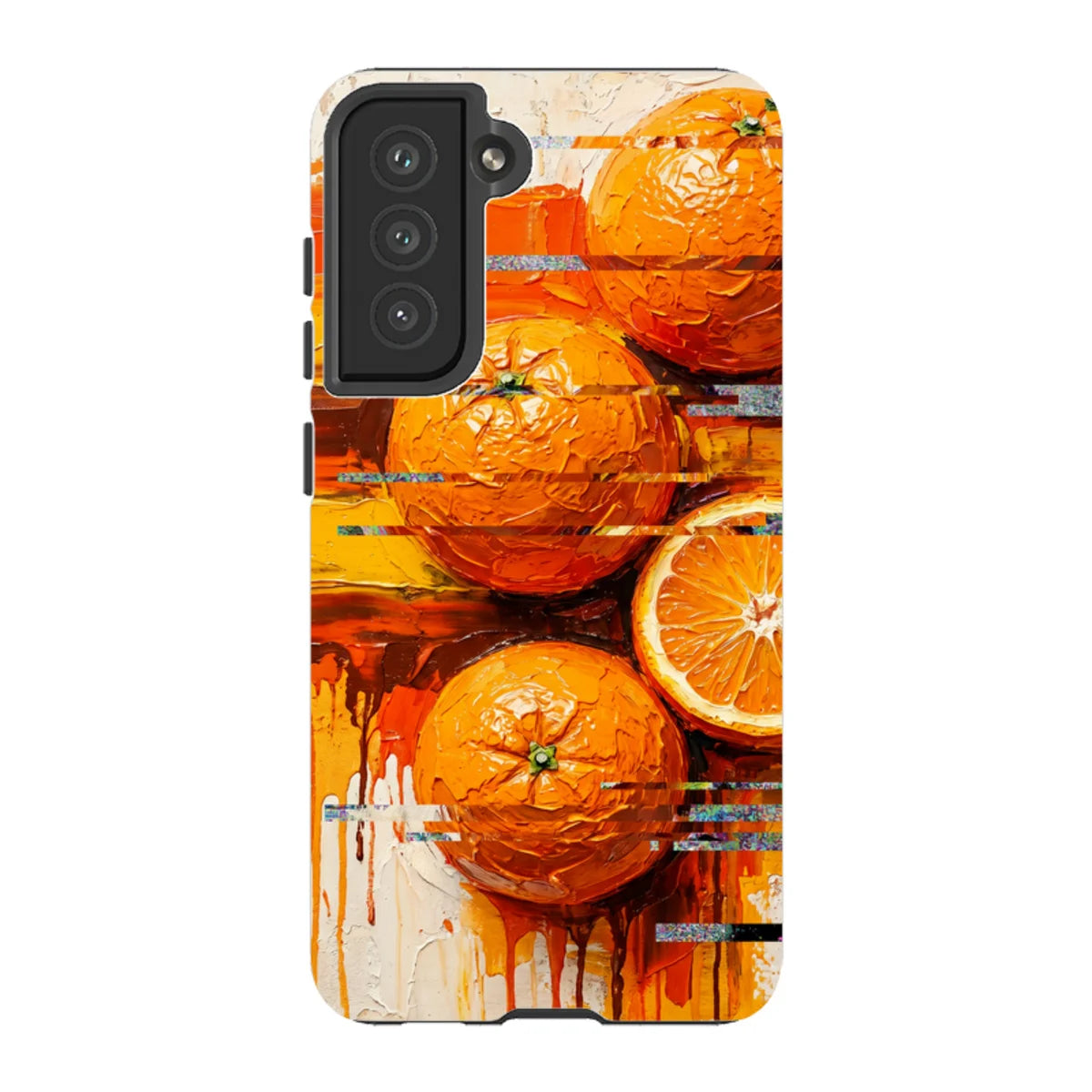 Oranges and Citrus Still Life by Frida Lövström — S21 Fan Edition Tough Case — Finnaij