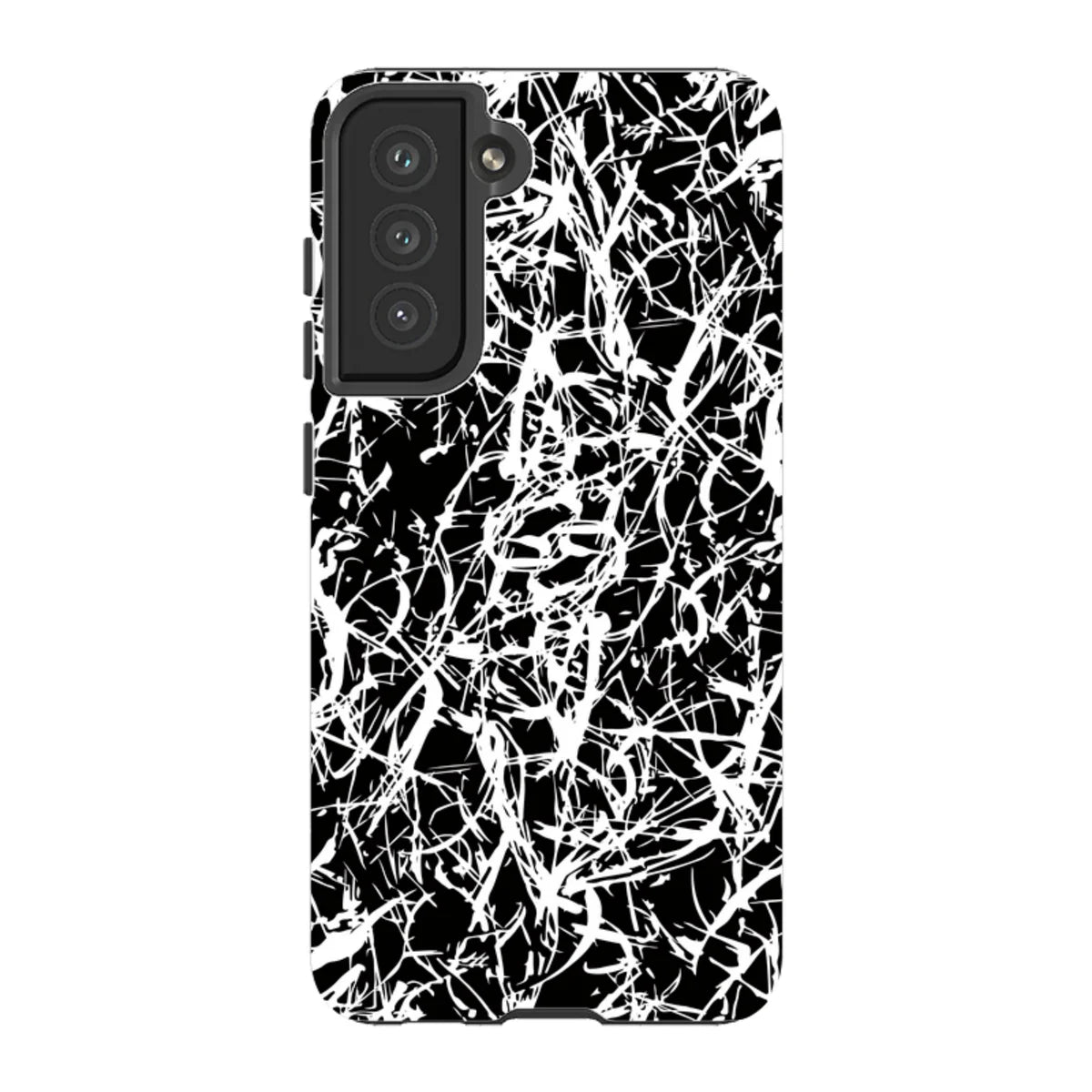 Black-White Grunge — S21 Fan Edition Tough Case — Finnaij