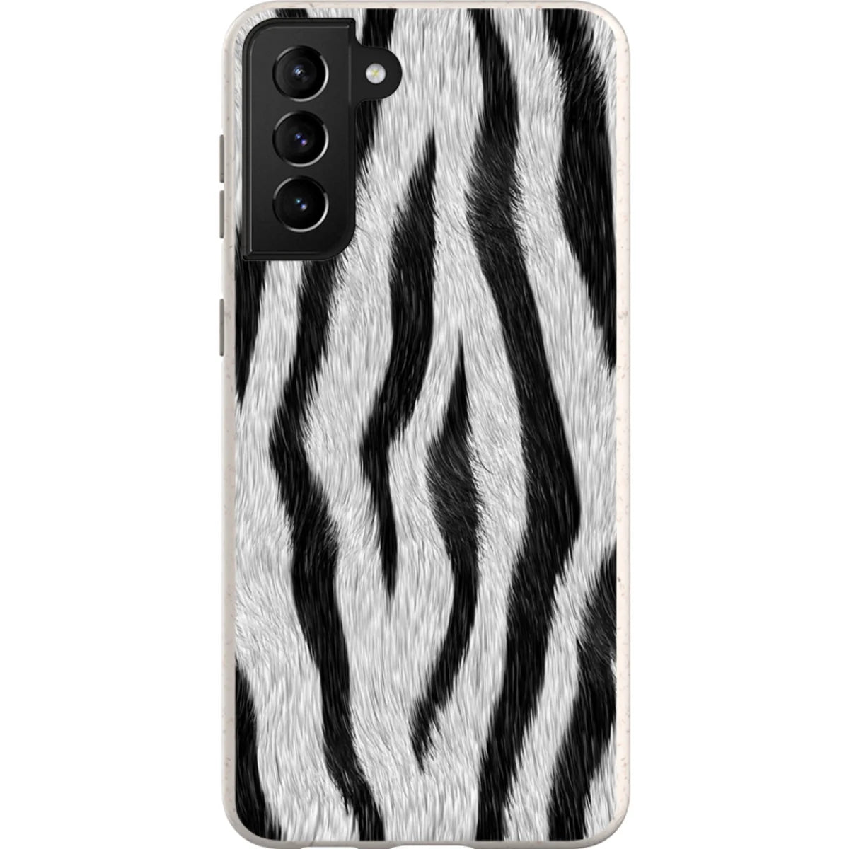 Zebra Groove — S21 Plus Samsung Galaxy Bio-degradable Case — Finnaij