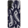 Feathers in Bloom — S24 Plus Samsung Galaxy Bio-degradable Case — Finnaij