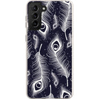 Feathers in Bloom — S24 Plus Samsung Galaxy Bio-degradable Case — Finnaij