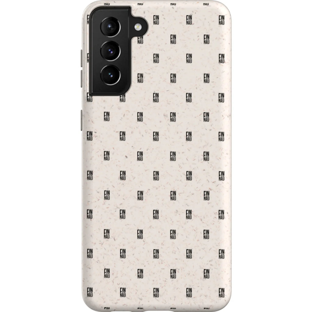 Monogram Natural — S21 Plus Samsung Galaxy Bio-degradable Case — Finnaij