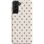Monogram Natural — S21 Plus Samsung Galaxy Bio-degradable Case — Finnaij