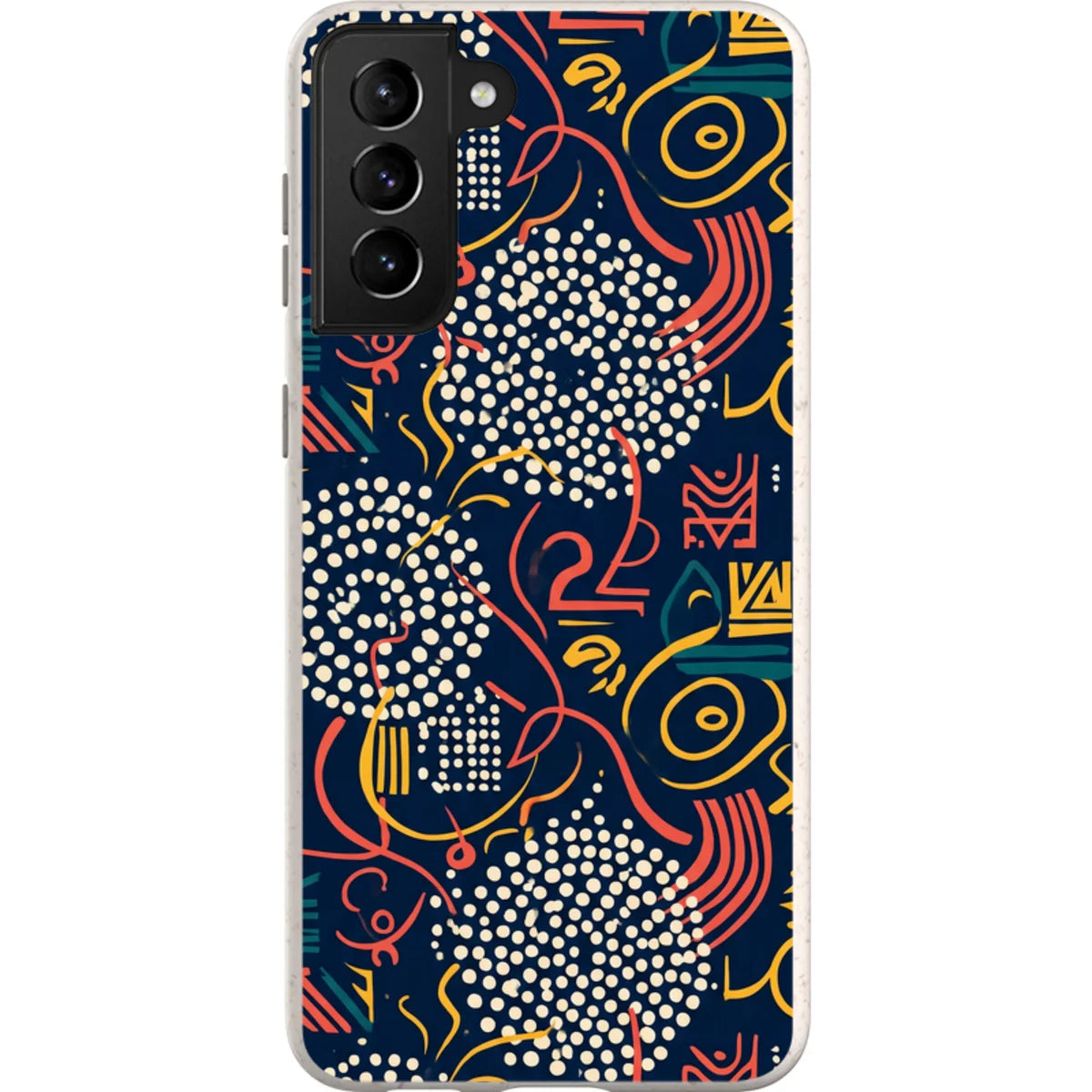 Adire Nightfall by Ada Okoye — Samsung Galaxy Bio-degradable Case — Finnaij