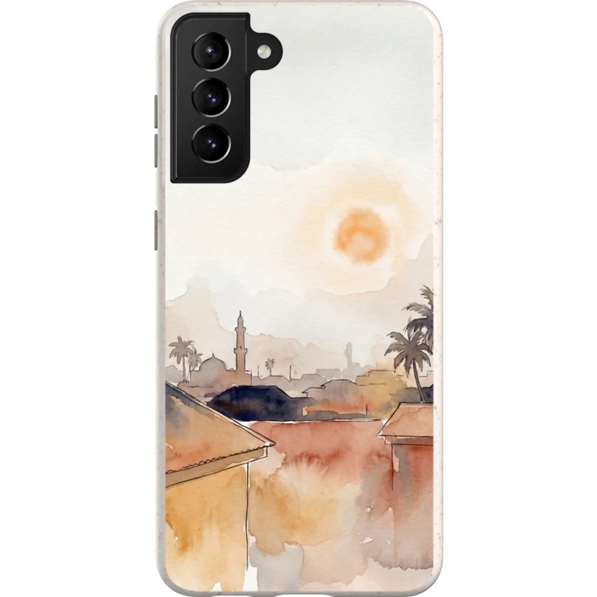 Harmattan Sky by Tobi Akinyemi — S21 Plus Samsung Galaxy Bio-degradable Case — Finnaij