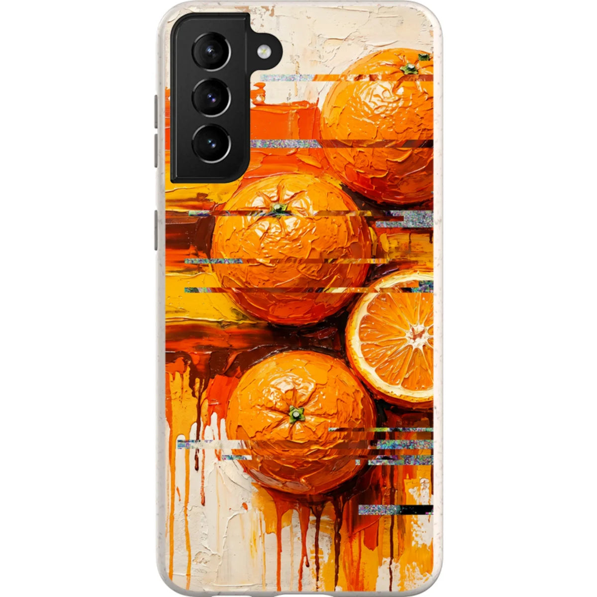 Oranges and Citrus Still Life by Frida Lövström — S21 Plus Samsung Galaxy Bio-degradable Case — Finnaij