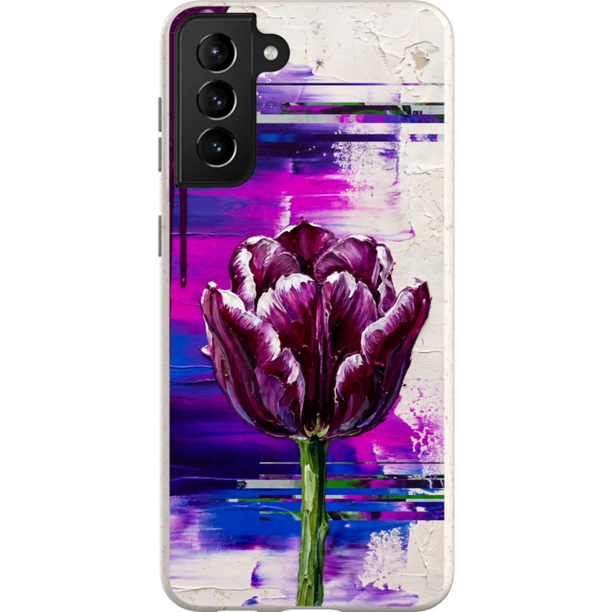 Single Dramatic Tulip by Frida Lövström — S21 Plus Samsung Galaxy Bio-degradable Case — Finnaij
