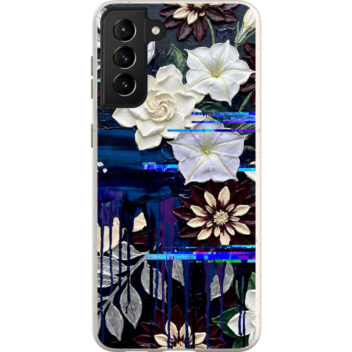 Midnight Garden by Frida Lövström — S21 Plus Samsung Galaxy Bio-degradable Case — Finnaij