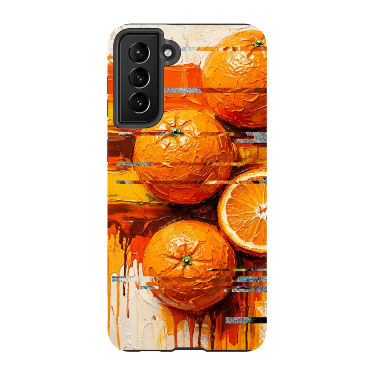 Oranges and Citrus Still Life by Frida Lövström — S21 Plus Tough Case — Finnaij