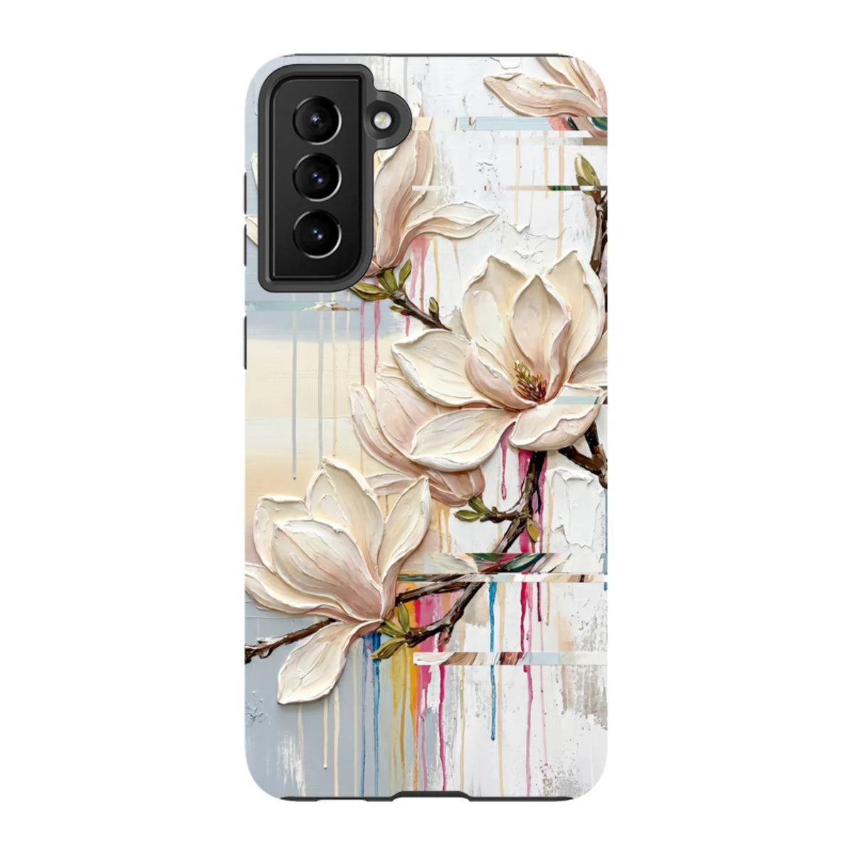 Magnolia Branches by Frida Lövström — S21 Plus Tough Case — Finnaij
