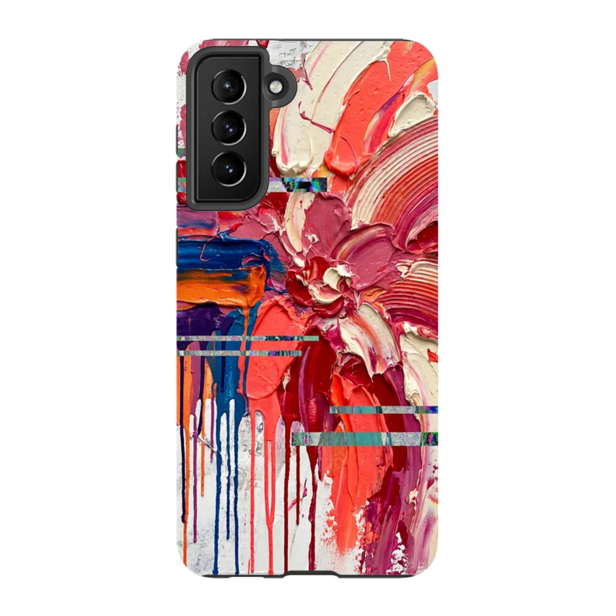 Abstract Florals by Frida Lövström — S21 Plus Tough Case — Finnaij