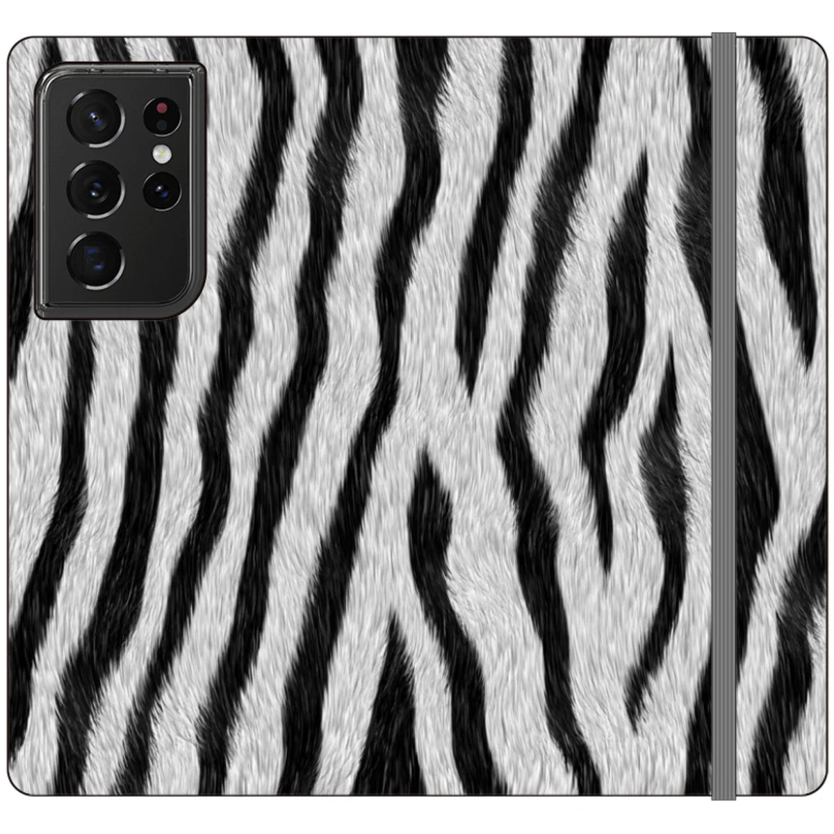 Zebra Groove — S21 Ultra Wallet Case — Finnaij