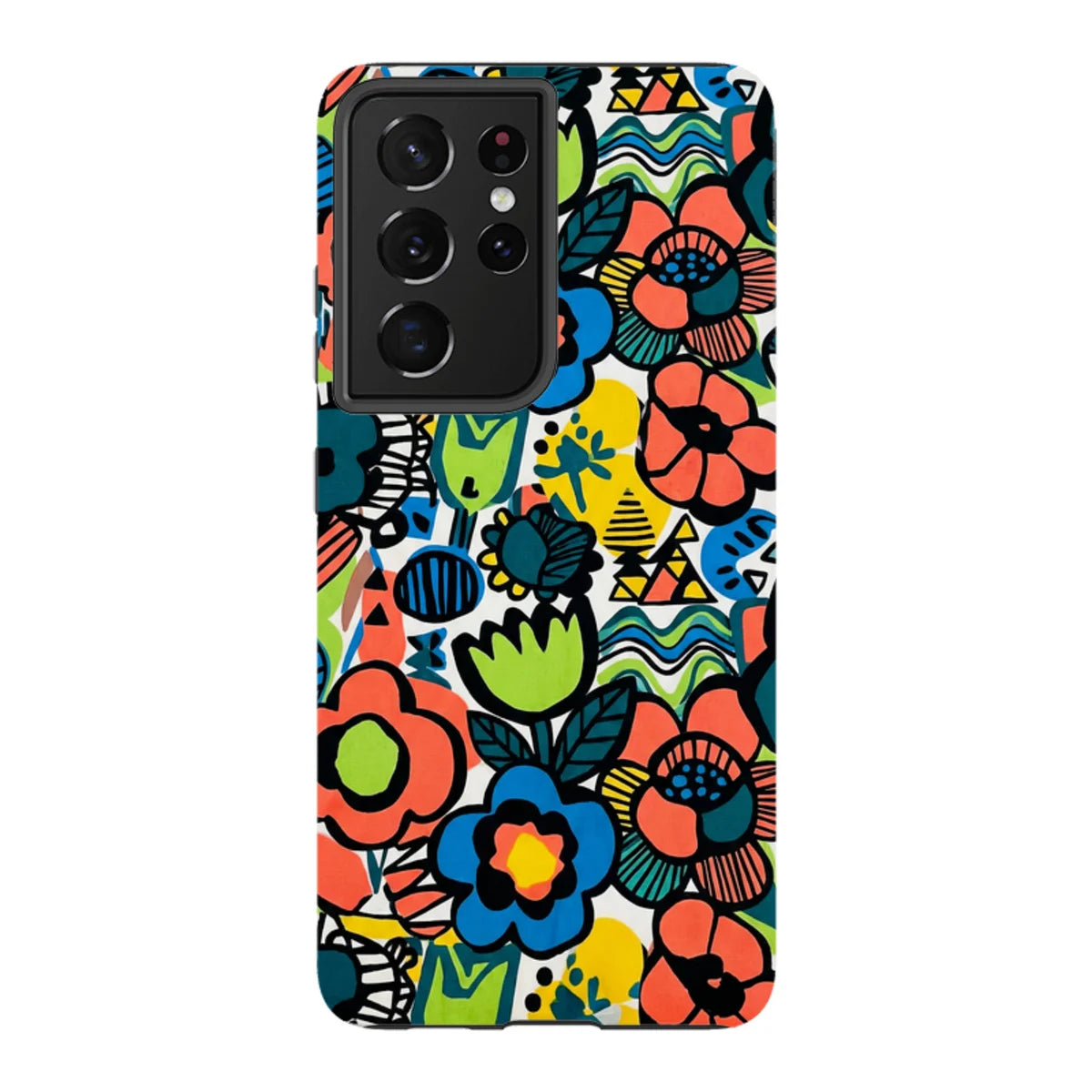 Floral Street Nordic by Salla Niemi — S21 Ultra Tough Case — Finnaij