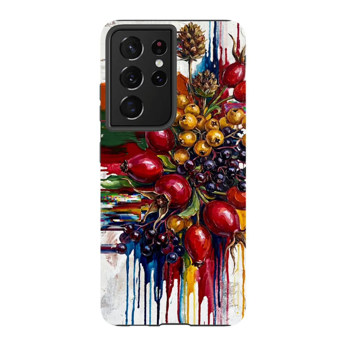 Autumn Berries and Botanicals by Frida Lövström — S21 Ultra Tough Case — Finnaij