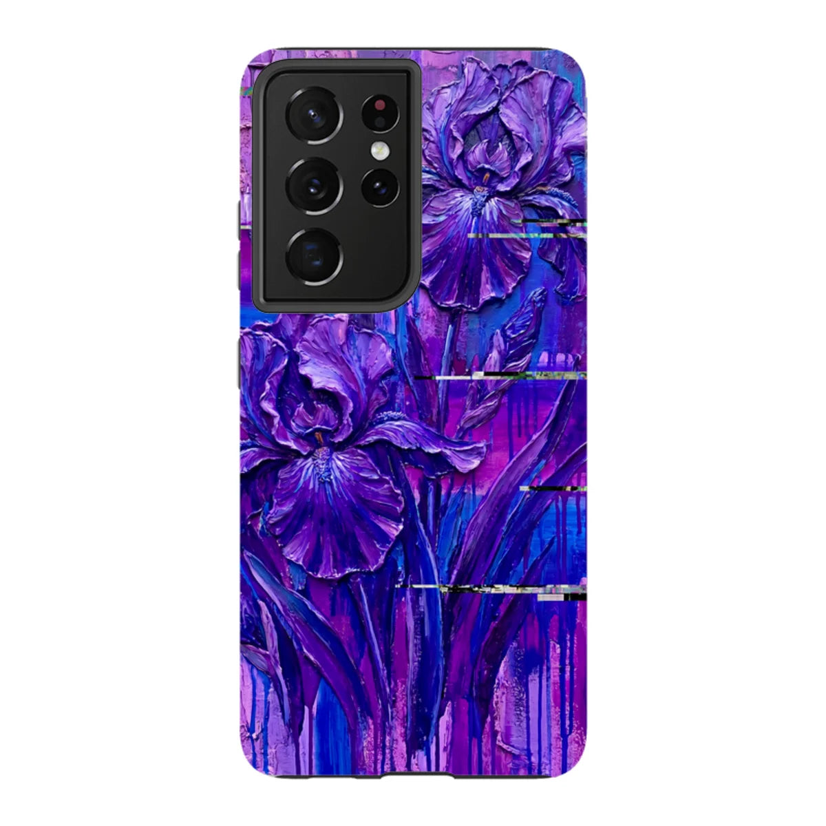 Iris Flowers by Frida Lövström — S21 Ultra Tough Case — Finnaij