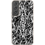 Black-White Grunge — S22 Samsung Galaxy Bio-degradable Case — Finnaij