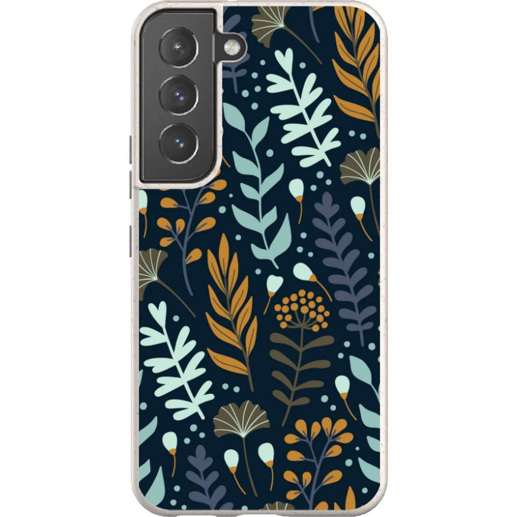 Wild Floral — S22 Samsung Galaxy Bio-degradable Case — Finnaij