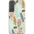 Wild Floral Natural — S22 Samsung Galaxy Bio-degradable Case — Finnaij
