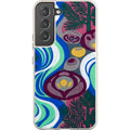 Sauna Bloom Motif by Aino Kallio — S22 Samsung Galaxy Bio-degradable Case — Finnaij
