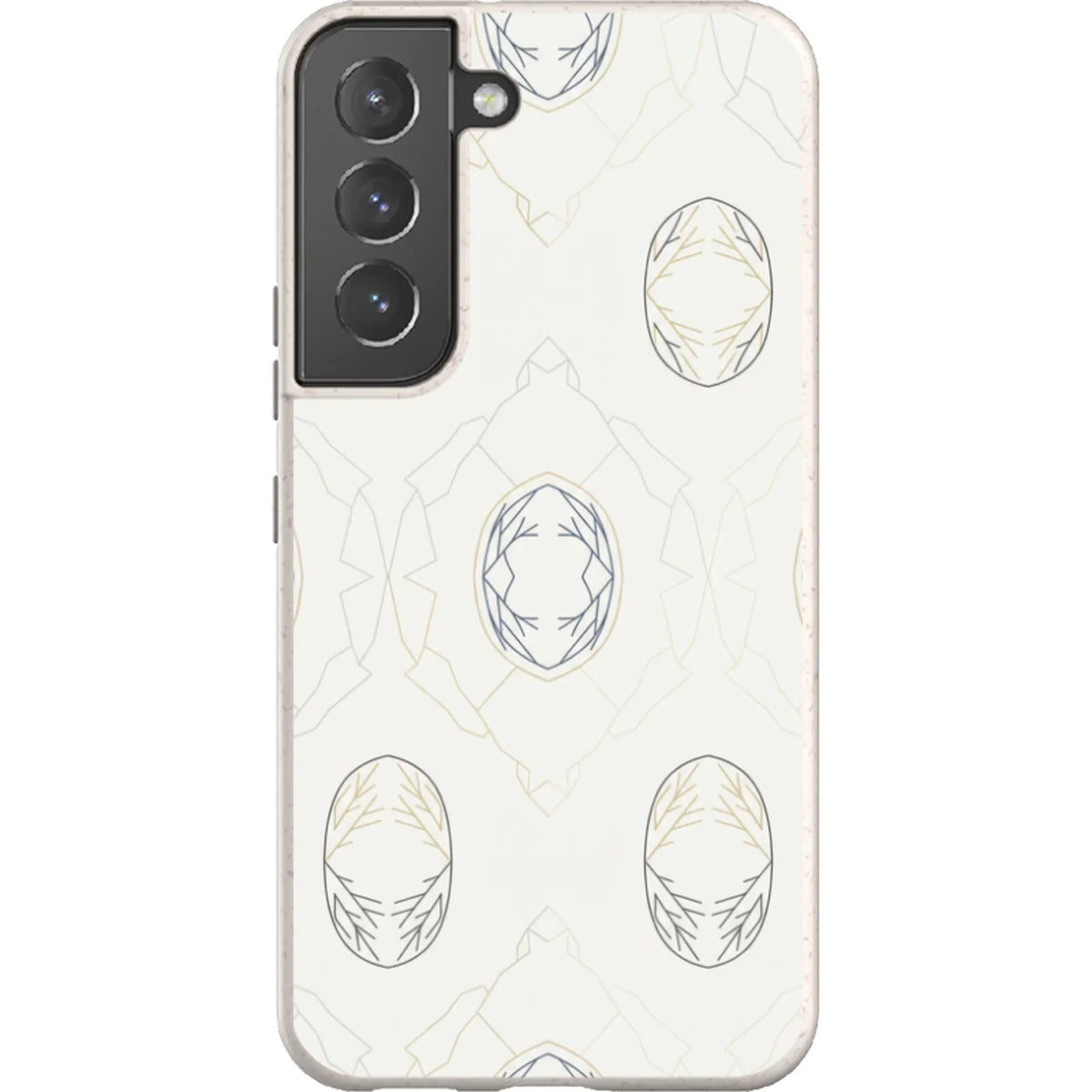 Frozen Lake Silence by Elsi Vaarala — S22 Samsung Galaxy Bio-degradable Case — Finnaij