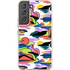 Archipelago Color Motion by Salla Niemi — S22 Samsung Galaxy Bio-degradable Case — Finnaij