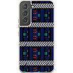 Midnight Aso-Oke by Ada Okoye — S22 Samsung Galaxy Bio-degradable Case — Finnaij
